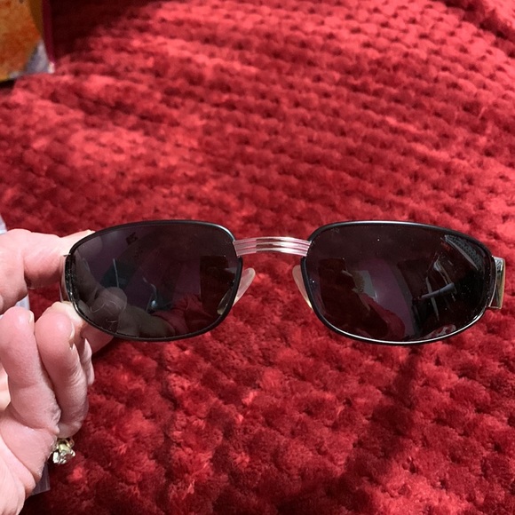 Notorio Occhiali -N142 men’s polarized sunglasses silver / black rim & temples - Picture 4 of 9